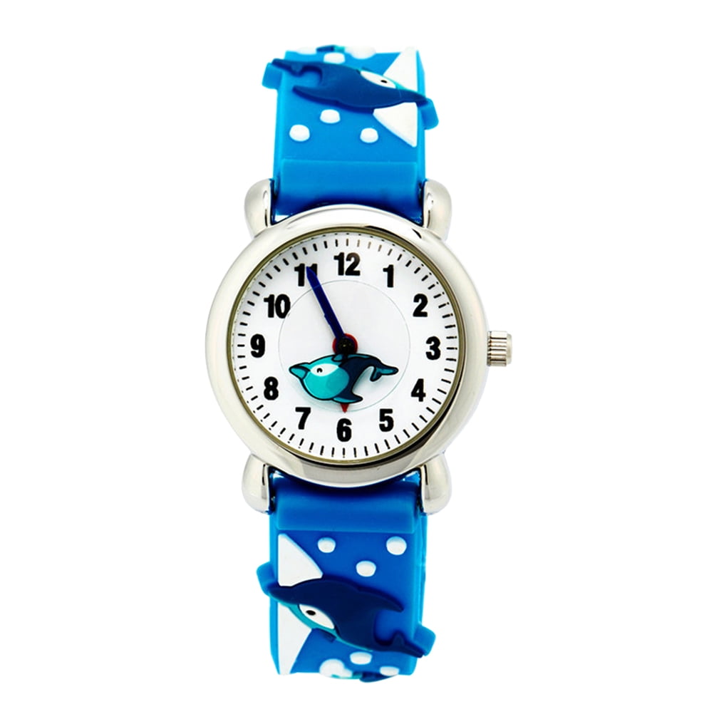 Yuan Lovely Cartoon Dolphin Watch Children Dolphin Watch Cartoon Kids ...