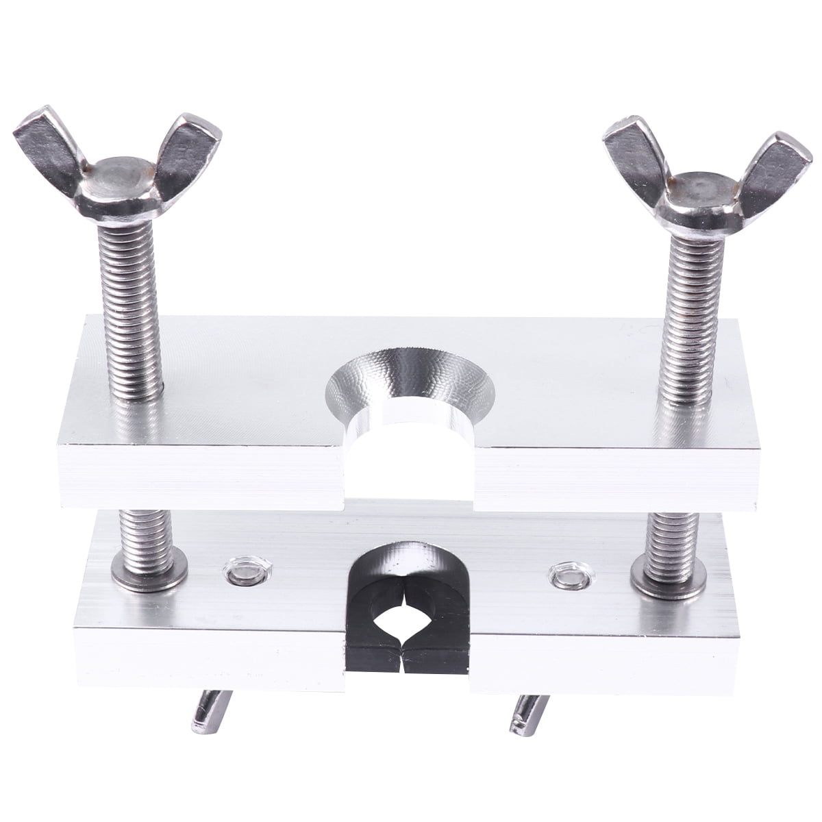Yuan Trumpet Mouthpiece Puller Remover Mouth Piece Remover Mouthpiece Extractor Aluminum Alloy Wind Instrument Repair Tool (Silver)
