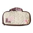 thumbnail image 1 of YuanGuangQ Cute Handheld Pencil Pouch Portable Pen Bag, High Capacity Zipper Pencil Case with Large Storage, Cosmetic Style Stationery Organizer for Office Home Daily Travel Use, 1 of 8