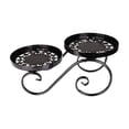 thumbnail image 1 of YuanGuangQ Double Tier Iron Plant Stand, European Style Floor Standing Flower Pot Display Rack, Sturdy Plant Storage Shelf for Living Room Balcony Window Sill Home Use, 1 of 6