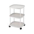 thumbnail image 1 of YuanGuangQ Rolling Mobile Side Table with Wheels, Storage Cart for Bedroom Living Room Couch, Narrow Space Shelf for Home Office Kitchen and Balcony, 1 of 6