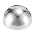 thumbnail image 1 of YuanGuangQ Stainless Steel Semi Circular Ball, Metal Gazing Sphere for Table Decor, Decorative Polished Ornament for Room Shelf Centerpiece, 1 of 6