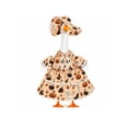thumbnail image 1 of YuanGuangQ Thanksgiving Fall Maple Goose Outfit Goose Clothes for 23 in Cement or Plastic Geese Costume Dress for Yard Lawn Outdoor Garden Duck Statue Autumn Party Holiday Decor, 1 of 7