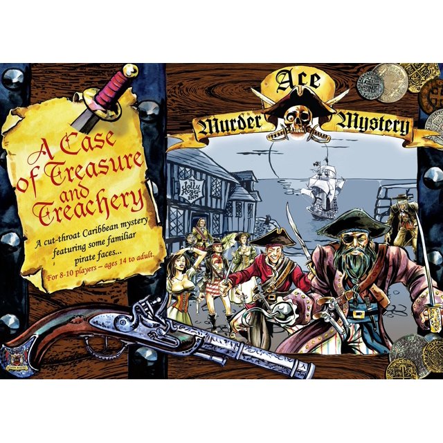 YuanKanJu Sudopo Pirate Murder Mystery Game A Case of Treasure and