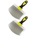 YuanRX 2pc Arc Shaped Spackler Tool Curved With Comfortable Grip For
