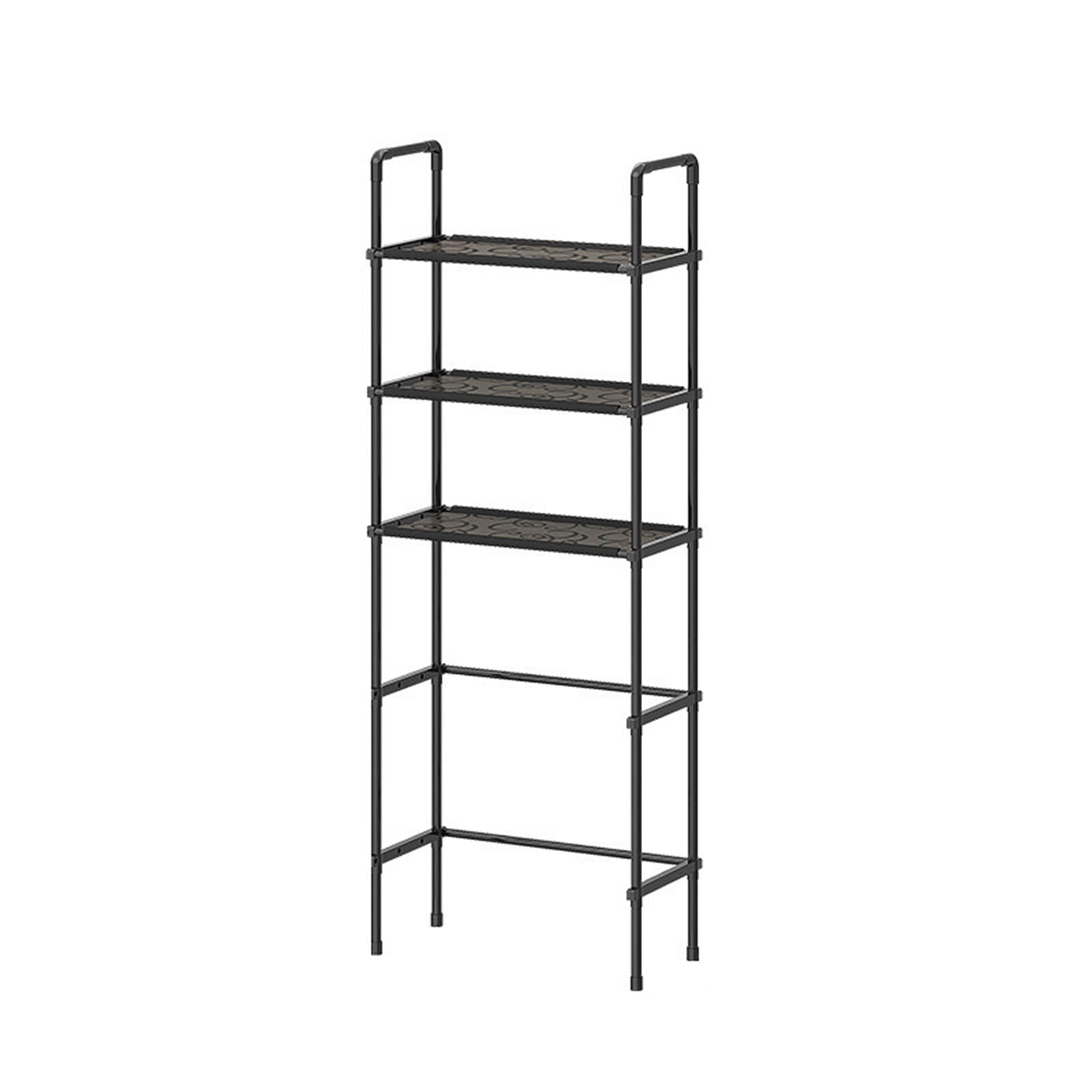 Daily Racks YuanRX Storage Rack Above The Toilet Stainless Steel 3 Layer Bathroom ...