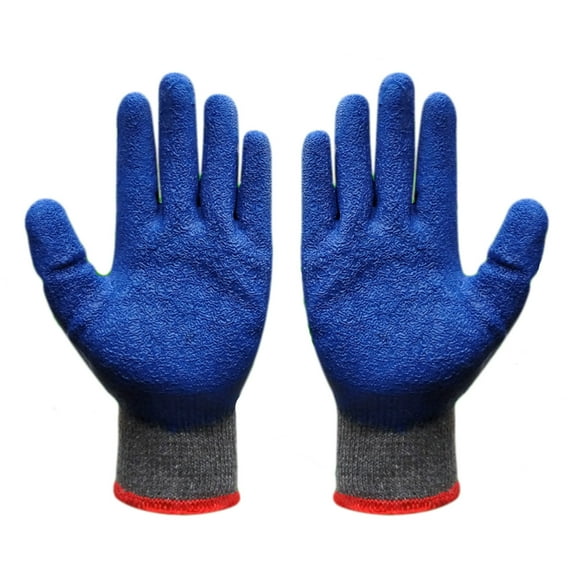 Yuangui 1 Pair Protective Working Gloves Unisex Sensitivity Work Glove for Gardening Fishing Clamming Restoration Work (Random Cuff Color)