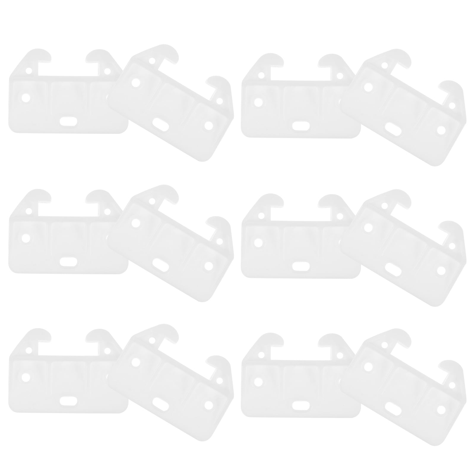 Yuangui 12pcs Clear Plastic Drawer Stops for Cabinets & Drawers ...