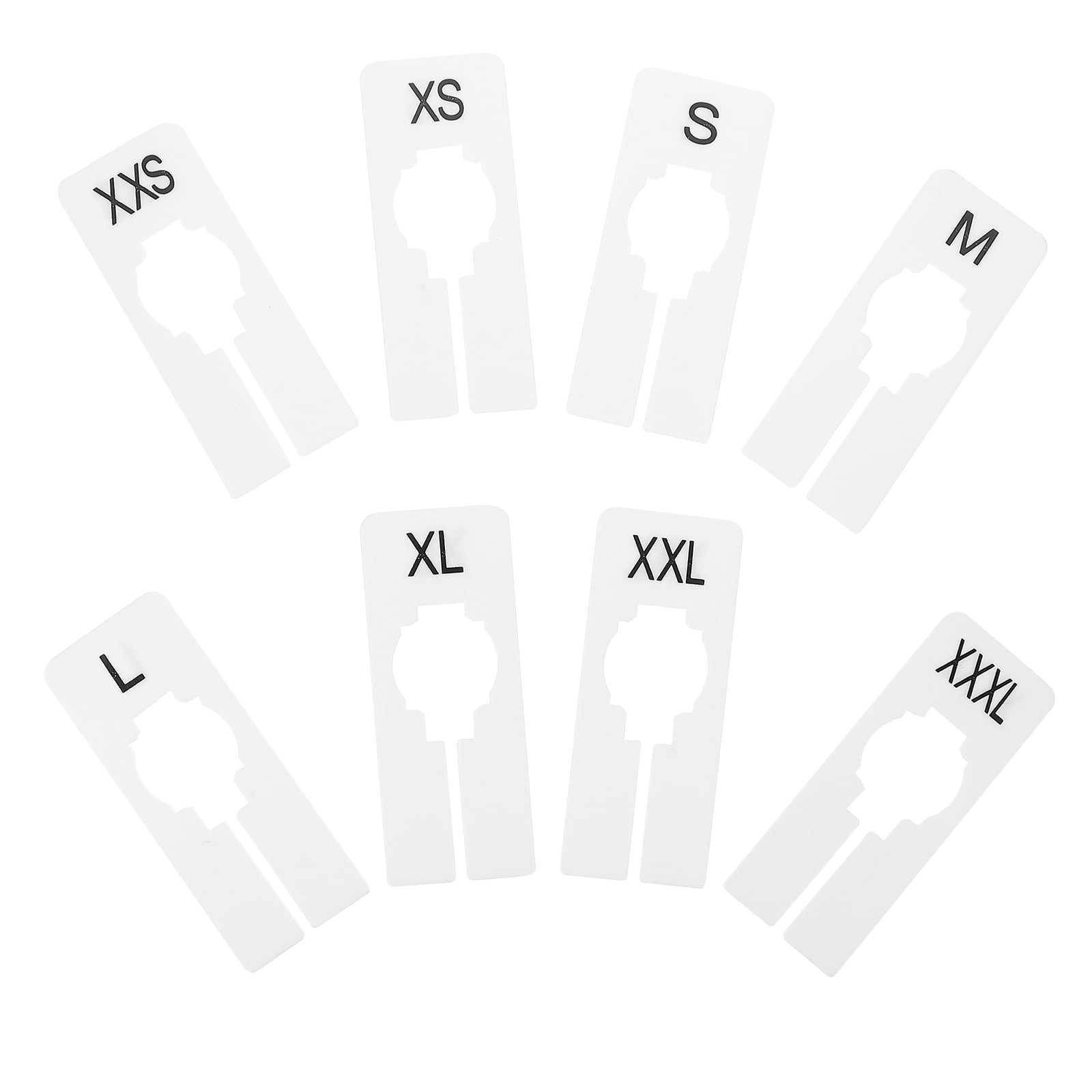 Yuangui 16pcs Closet Rack Dividers Clothing Hanger Separators - Walmart.com