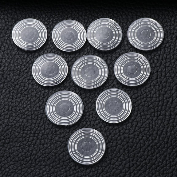 Yuangui 18 Furniture Bumpers Round Glass Table Pads Clear Adhesive Bumper Pads