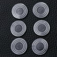 thumbnail image 1 of Yuangui 18 Round Glass Table Pads Clear Adhesive Bumper Non Slip Rubber Feet, 1 of 10