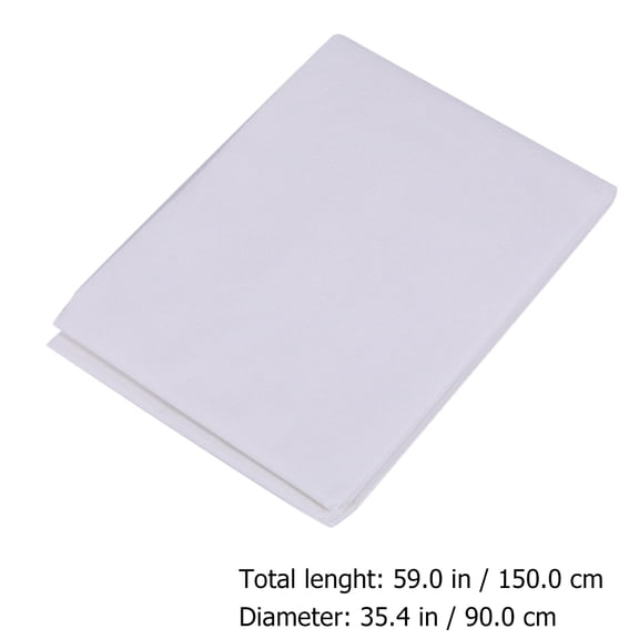 Yuangui 1pc Pure White Background Cloth Photography Backdrop Scene Background Prop