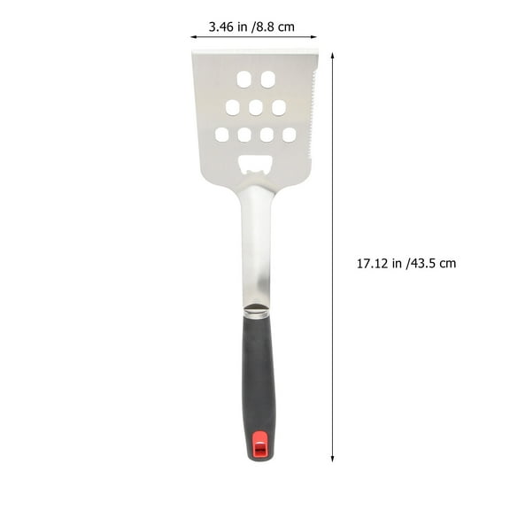 Yuangui 4pcs BBQ Grill Tools Set Heavy Duty Stainless Steel Barbecue Grilling Utensils Premium Grill Accessories for Barbecue Spatula Tongs Fork and Basting Brush