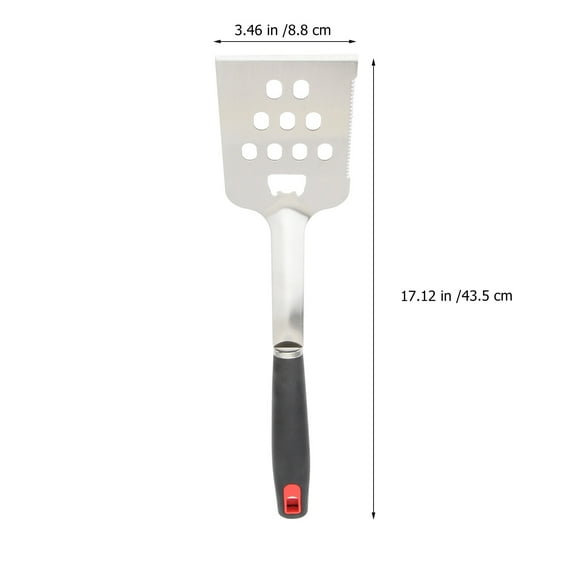 Yuangui 4pcs BBQ Grill Tools Set Heavy Duty Stainless Steel Barbecue Grilling Utensils Premium Grill Accessories for Barbecue Spatula Tongs Fork and Basting Brush