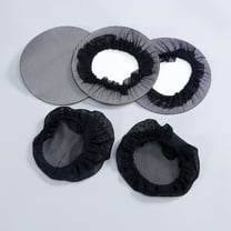 Yuangui 5pcs Elastic Mesh Bun Hair Nets Hair Accessories for Dancers