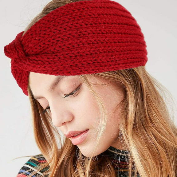 Yuangui 5pcs Knotted Headbands Stretchy Criss Cross Hair Bands