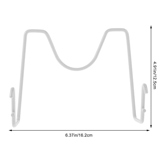 Yuangui Adjustable Kitchen Pot Lid Rack Wall Mount Shelf Bracket Pegboard Hooks