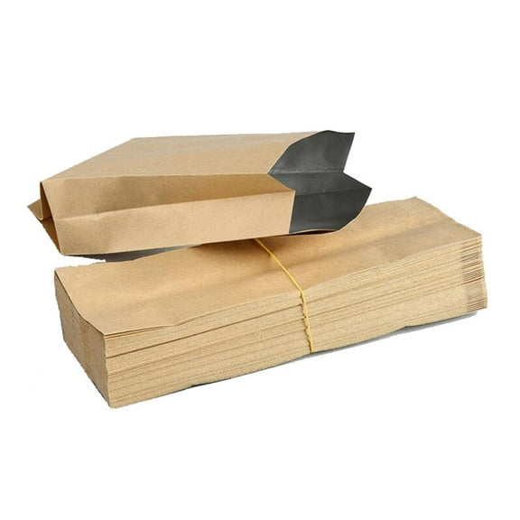 Yuangui Bagspaper Bag Kraft Side Gusset Packaging Tea Bread Sandwich Groceryfor Brown Fruit Gifttake Driedstand Storage Reusable