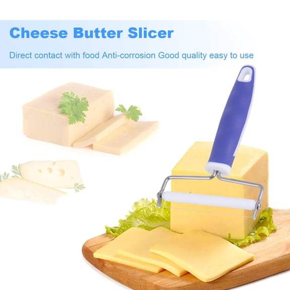 Yuangui Cheese Slicer Wire Scraper Slicers Block Cutter Stainless Steel Cutting Cutters Butter Truffle Grater Adjustable Shaver