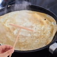 thumbnail image 1 of Yuangui Crepe Spreader Wooden Spatula T Maker Tools Kitchen Tortilla Shape Dough Turner Oil Spreading Crepes Pancake, 1 of 10