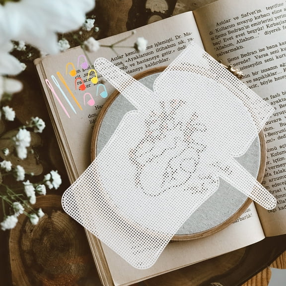 Yuangui DIY Embroidery Kit for Crafting Purse, Cross Stitch Projects