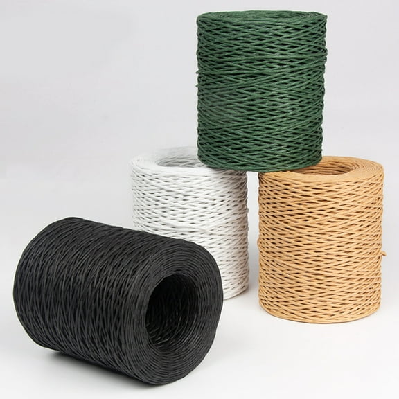 FRCOLOR White Floral Binding Wire for Crafting and Gift Wrapping 210M Synthetic Material Long Lasting Use
