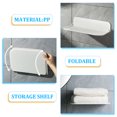 thumbnail image 1 of Yuangui Foldable Storage Rack Bathroom Wall Shelf Stick-on Organizer, 1 of 10