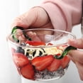 thumbnail image 1 of Yuangui Glass Soup Bowl with Handles - Versatile Breakfast, Dessert, Rice & Noodle Bowl, Assorted Colors, 1 of 10