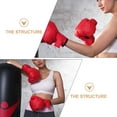 thumbnail image 1 of Yuangui Gloves Bag Kickboxing Mitts Boxing Thai Muay Fight Workout Bagwork Fighting Heavy Training Sparring Punching Equipment, 1 of 10