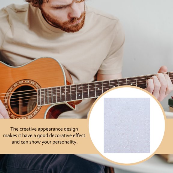 Yuangui Guitar Sticker Board Sticker Protection Scratch Pickguard Self Anti Pick Adhesivefor Protector Guard Tailoring Stickers