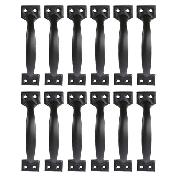 Yuangui Handle Door Pull Metal Cabinet Gate Iron Barn Window Kitchen Lid Hatch Drawer Knob Rustic Outdoor