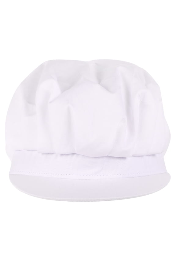 Hat Chef Cap Cooking Cook Kitchen Uniform Food Service Beret Flat Baking Headwear Bbq Hats Restaurant