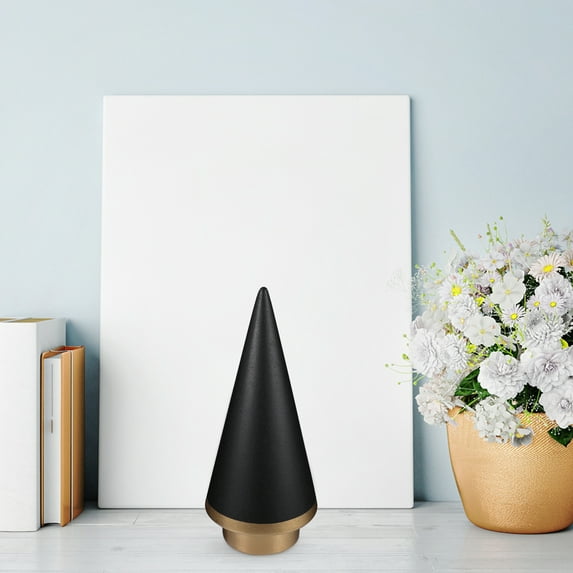 Yuangui Modern Black Ceramic Christmas Tree Tabletop Decoration