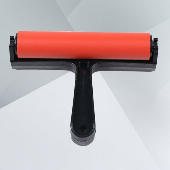 Professional 15CM Red Painting Roller for Application and Area with Plastic