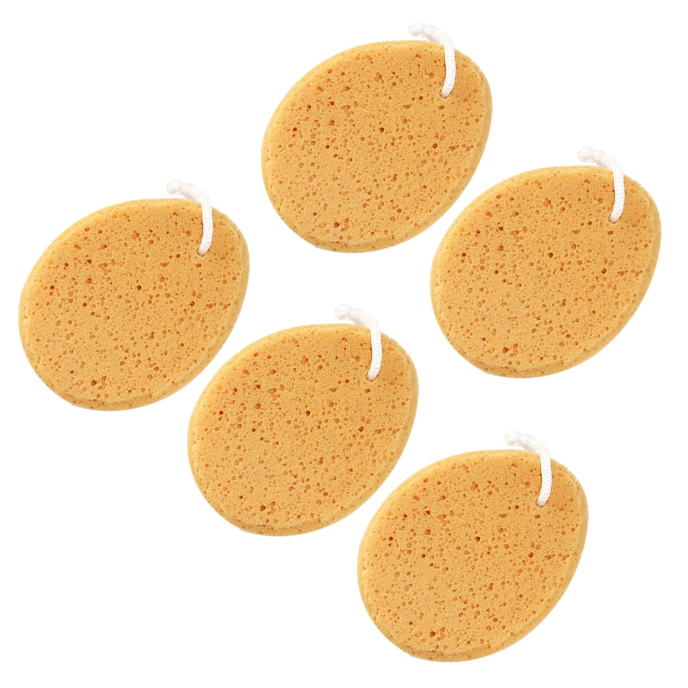 Yuangui Shower Sponge Body Loofah Yellow Honeycomb Bathexfoliating ...