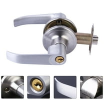 Yuangui Stainless Steel Commercial Door Lock with 3 Keys - 3-Bar Lever