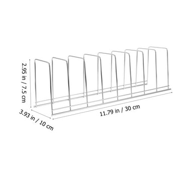 Yuangui Stainless Steel Plate Rack Organizer for Kitchen Cabinet