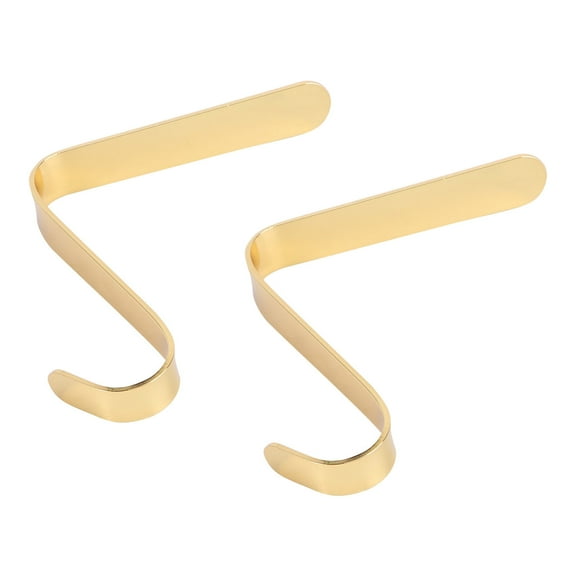 Yuangui Stocking Fireplace Hook Christmas Hanger Holder Xmas Mantle Clip Mantel Metal Decor