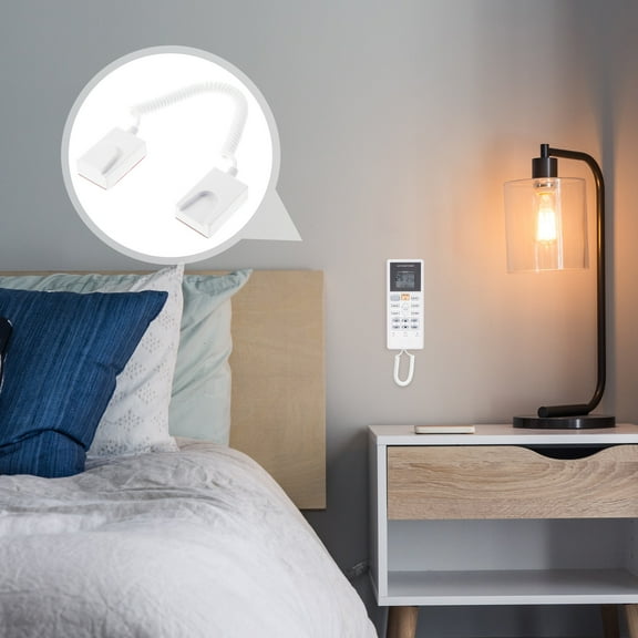 Yuangui TV Stand Remote Control Tether Retractable Holder Cable for TV DVD Game Console