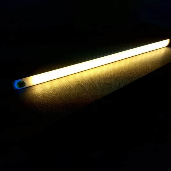 Yuangui Touch Sensor Cabinet Stairs Light Lamp Cabinet Wardrobe Table Light Cupboard Showcase LED Lights Closet Lights USB 21 LED Night Light Bar (Yellow Light Color)