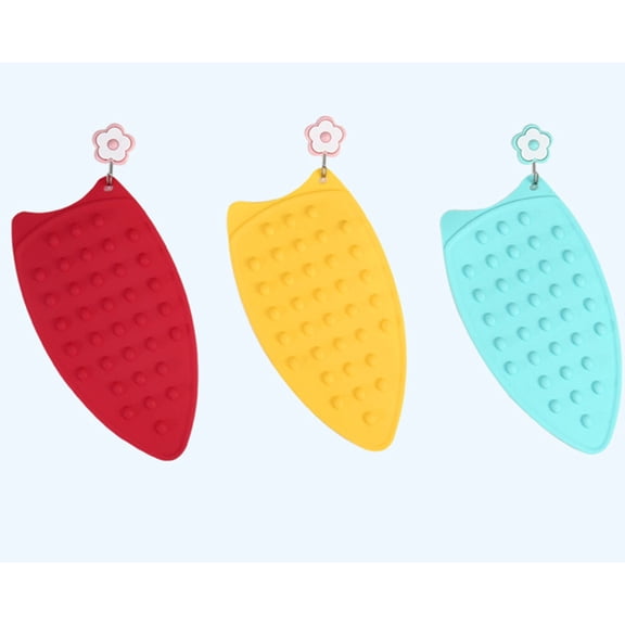 Yuangui Wakauto Silicone Iron Rest Pad Set of 2, Non- Yellow Ironing Board Accessory