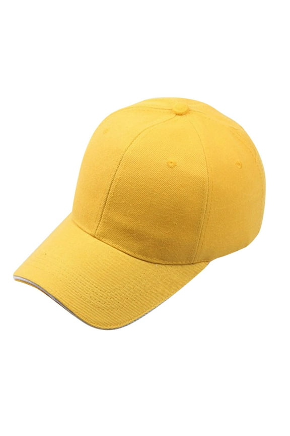 Baseball Cap Solid Color Adjustable Visors Hat Spring Summer Headwear Casual Breathable Bill Hat For Men & Women