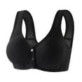 thumbnail image 1 of Yuanlong Daisy Bras For Seniors Front Closure Wireless Full Coverage Bras Soft Cup Gentle Lift Everyday Comfort Sleep Bras, 1 of 2