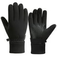 thumbnail image 1 of Yuanlong Gloves Thicken Cold Condition Winter Gloves With Grip For Motorcycle Riding Windproof Touchscreen Finger Gloves, 1 of 9