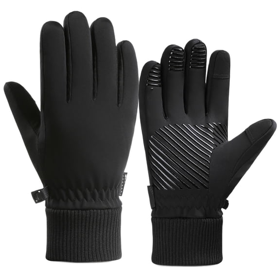 Yuanlong Gloves Thicken Cold Condition Winter Gloves With Grip For Motorcycle Riding Windproof Touchscreen Finger Gloves