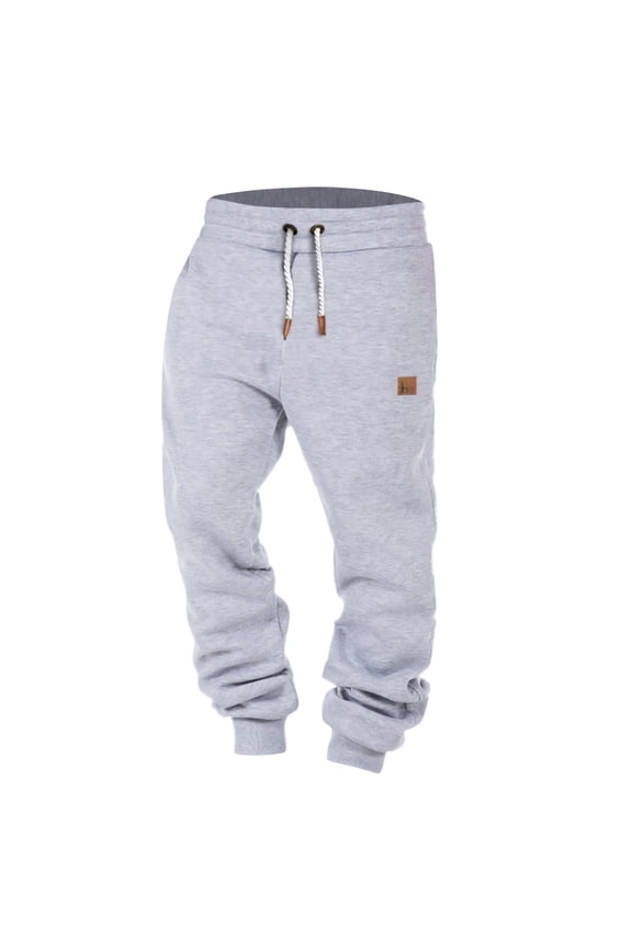 Men Pants Drawstring Smocked Waist Geometric Print Tapered Trouser Autumn Daily Commute Joggers Sports Pants