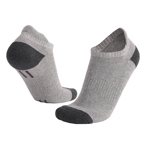 Yuanlong Mens Athletic Ankle Socks Non Low Cut Sport Socks Thick Fall Winter Running Training Socks
