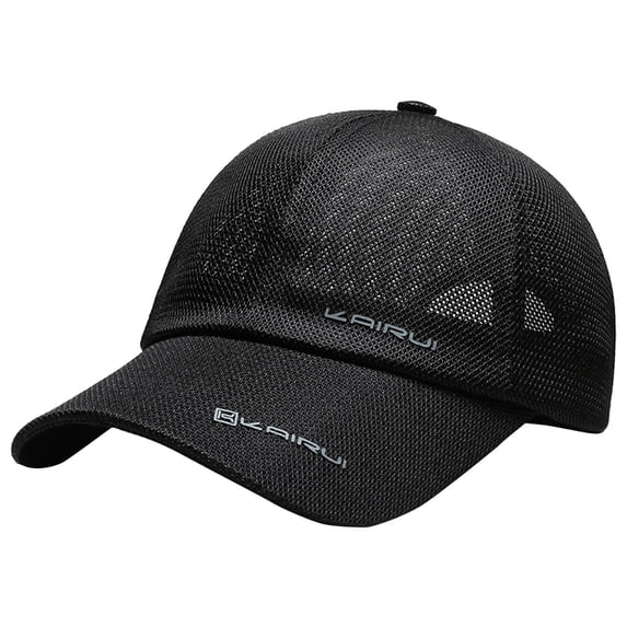 Yuanlong Mens Baseball Cap Mesh Quick Dry Sports Hat Adjustable Breathable Summer Outdoor Cycling Fishing Running Sun Cap