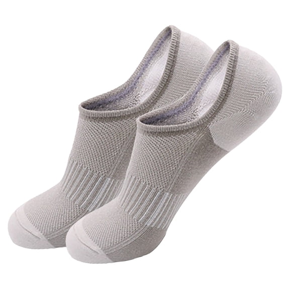 Yuanlong Mens No Show Socks Mesh Non Low Cut Liner Socks Breathable Invisible Leisure Sports Socks