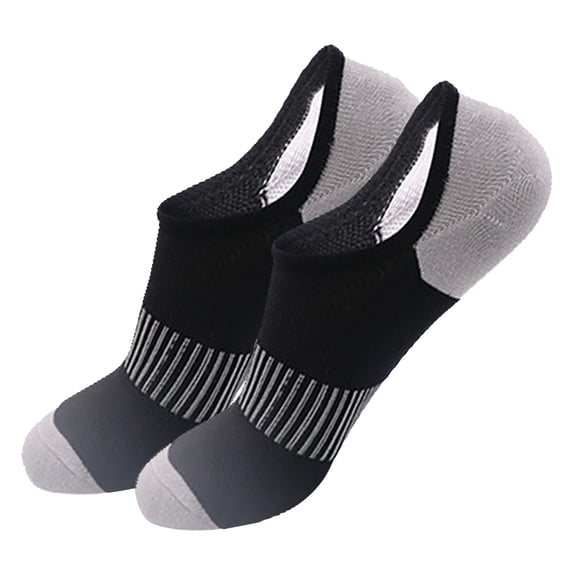 Yuanlong Mens No Show Socks Mesh Non Low Cut Liner Socks Breathable Invisible Leisure Sports Socks